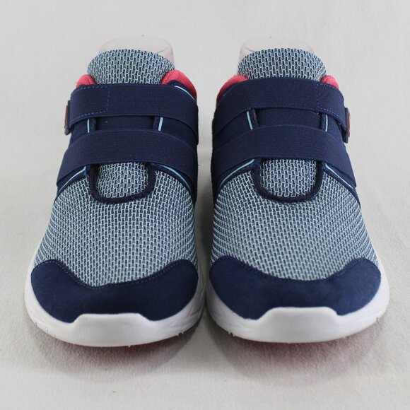 Vionic Brisk Ema Athletic Shoes Womens Size 9 Blue Pink Adjustable Strap Sneaker - Picture 3 of 10